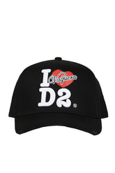 EMBROIDERED BASEBALL CAPS / NERO