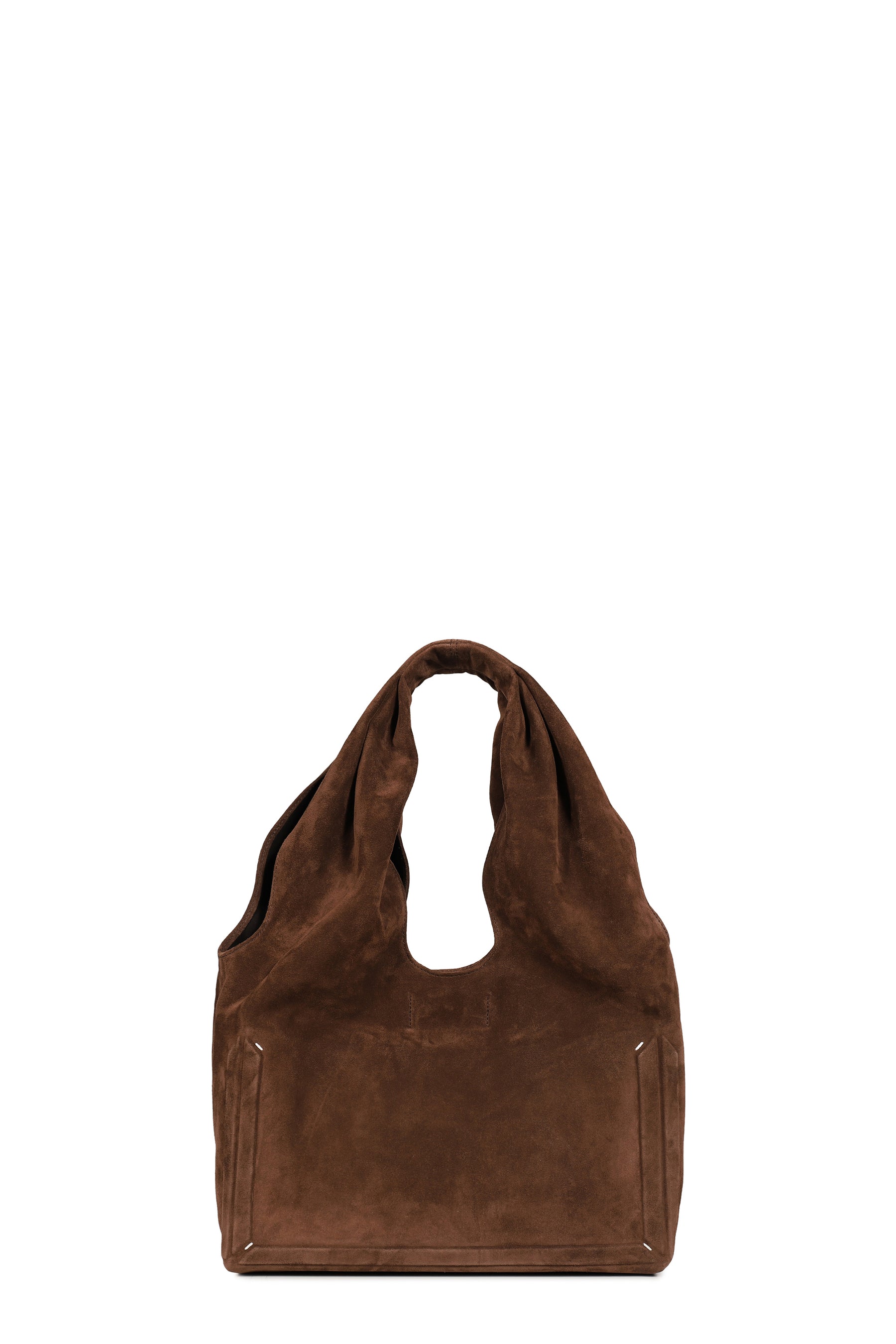 BOX BAG MEDIUM / DARK BRW