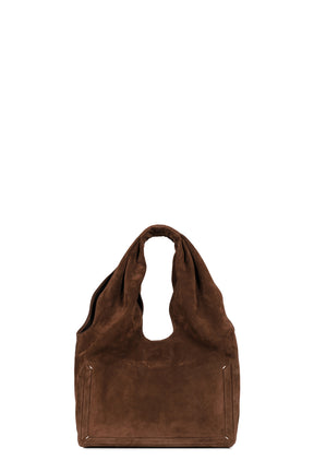 BOX BAG MEDIUM / DARK BRW