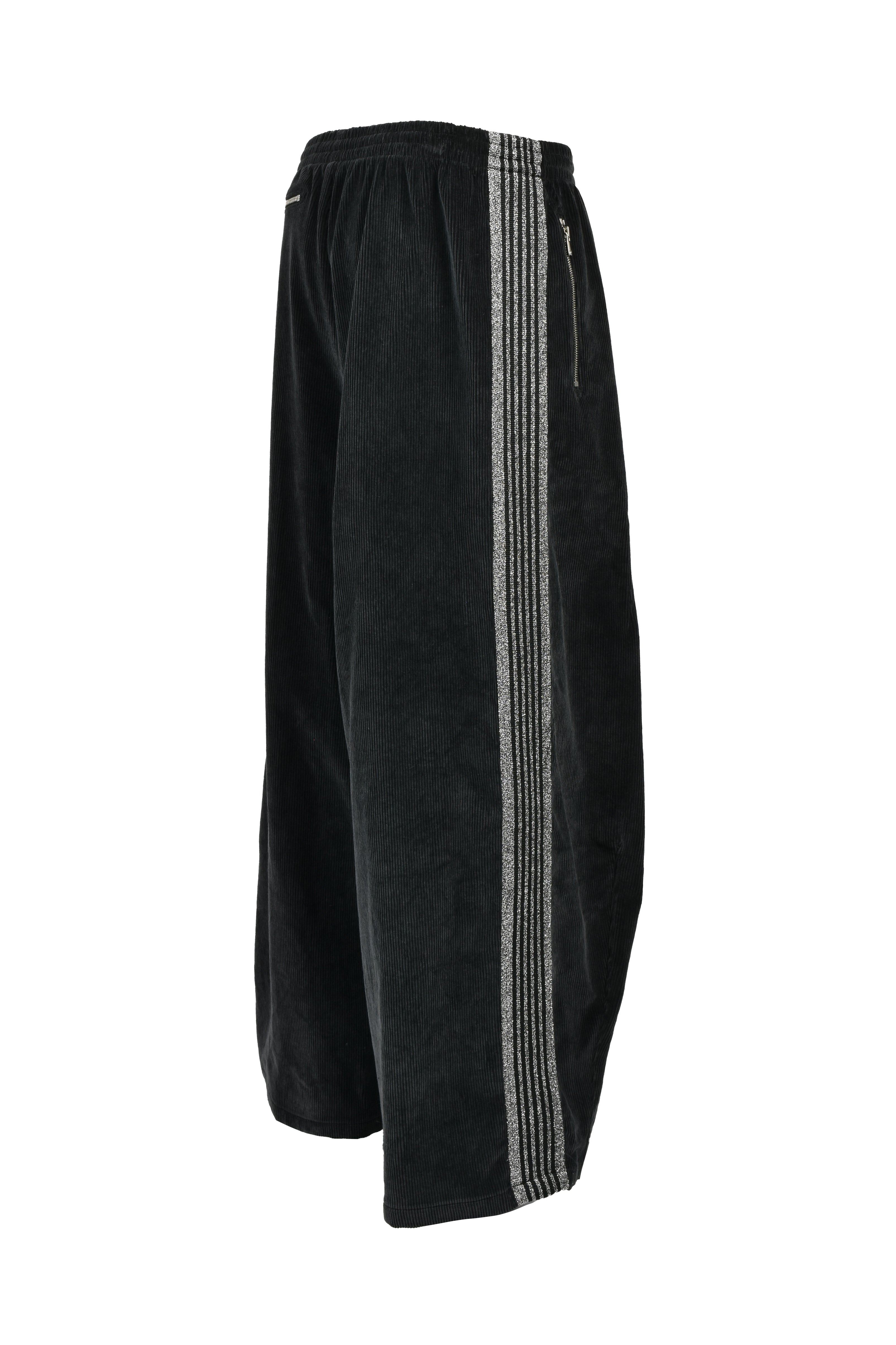 その他 90s  Deadstock Black Sideline Needles ニードルス NUBIAN 20周年記念アイテム H.D. TRACK PANT