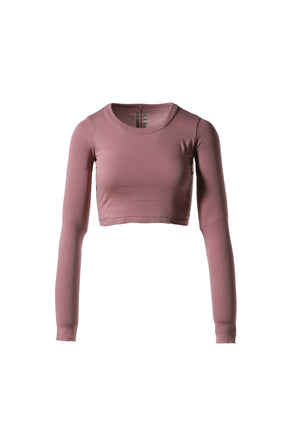 LS CROP T / DUSTY PINK