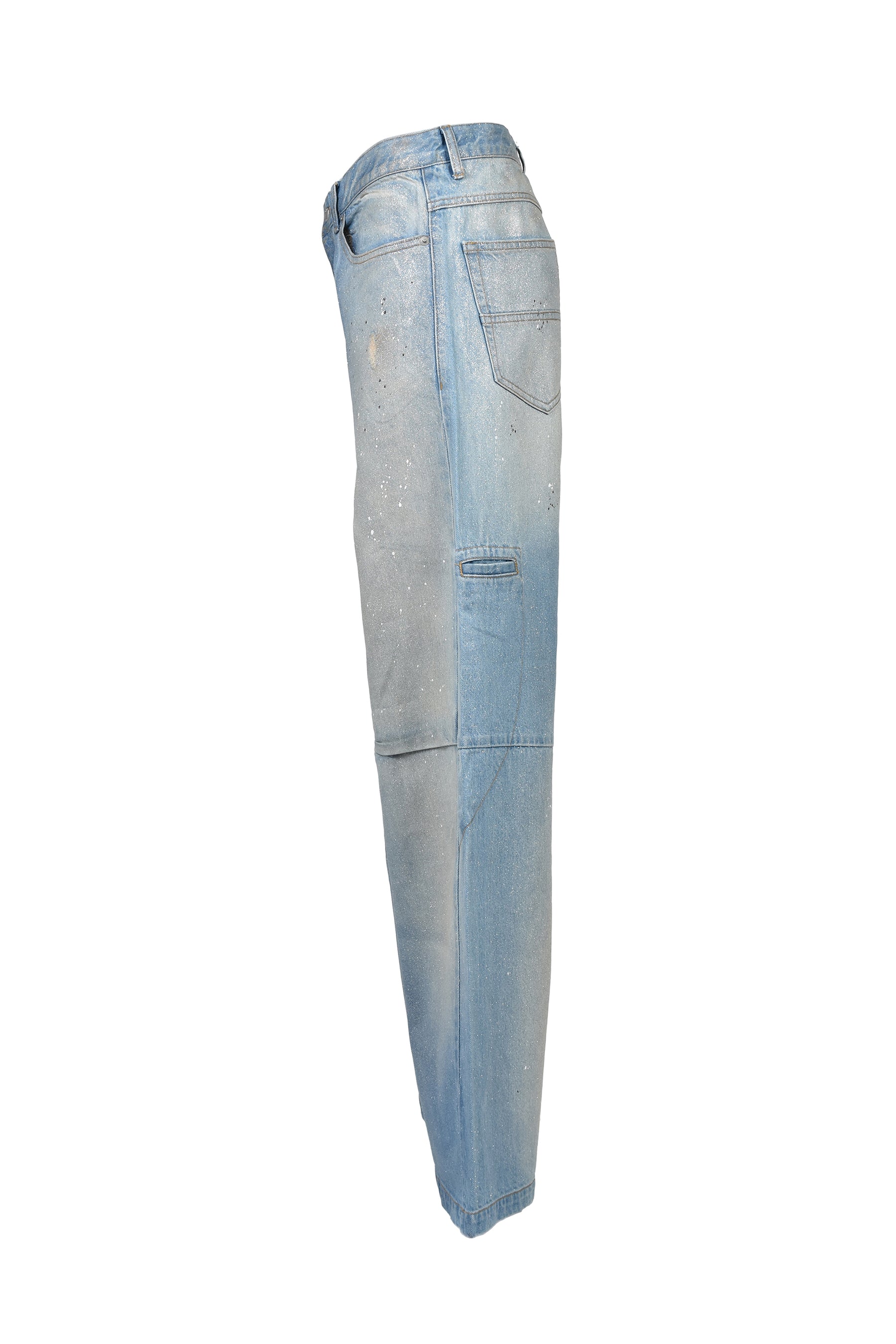 GLITTER DENIM PANTS / IND