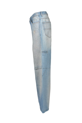 GLITTER DENIM PANTS / IND