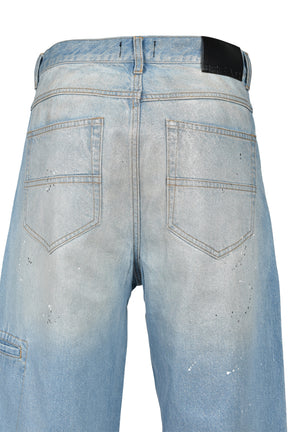 GLITTER DENIM PANTS / IND
