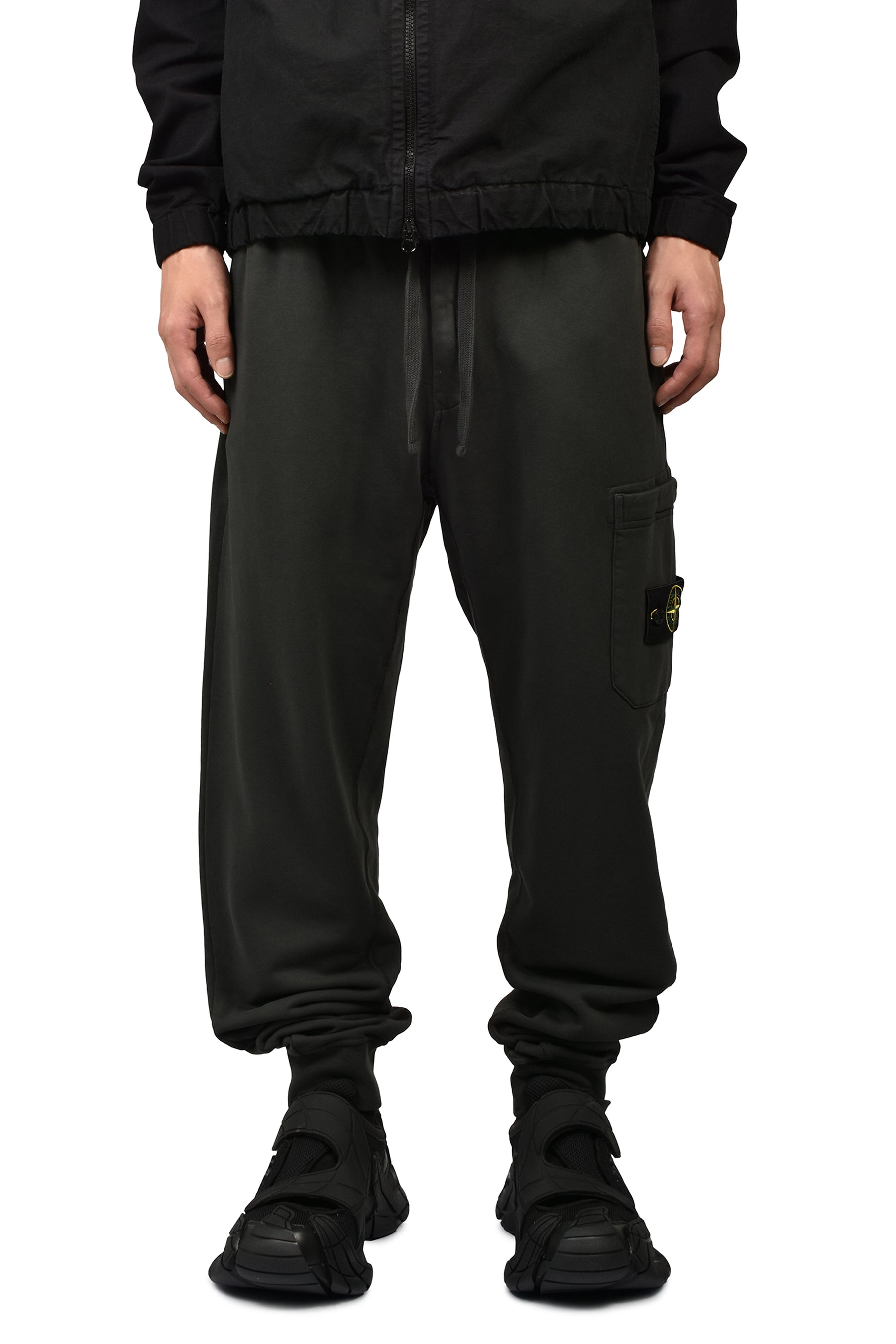 SWEAT BOTTOMS / LEAD GREY