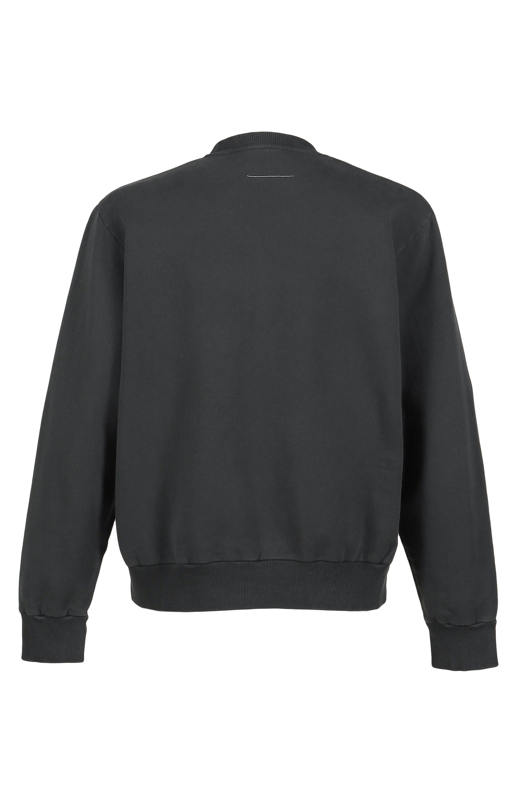 SWEATSHIRT / WASHED BLK