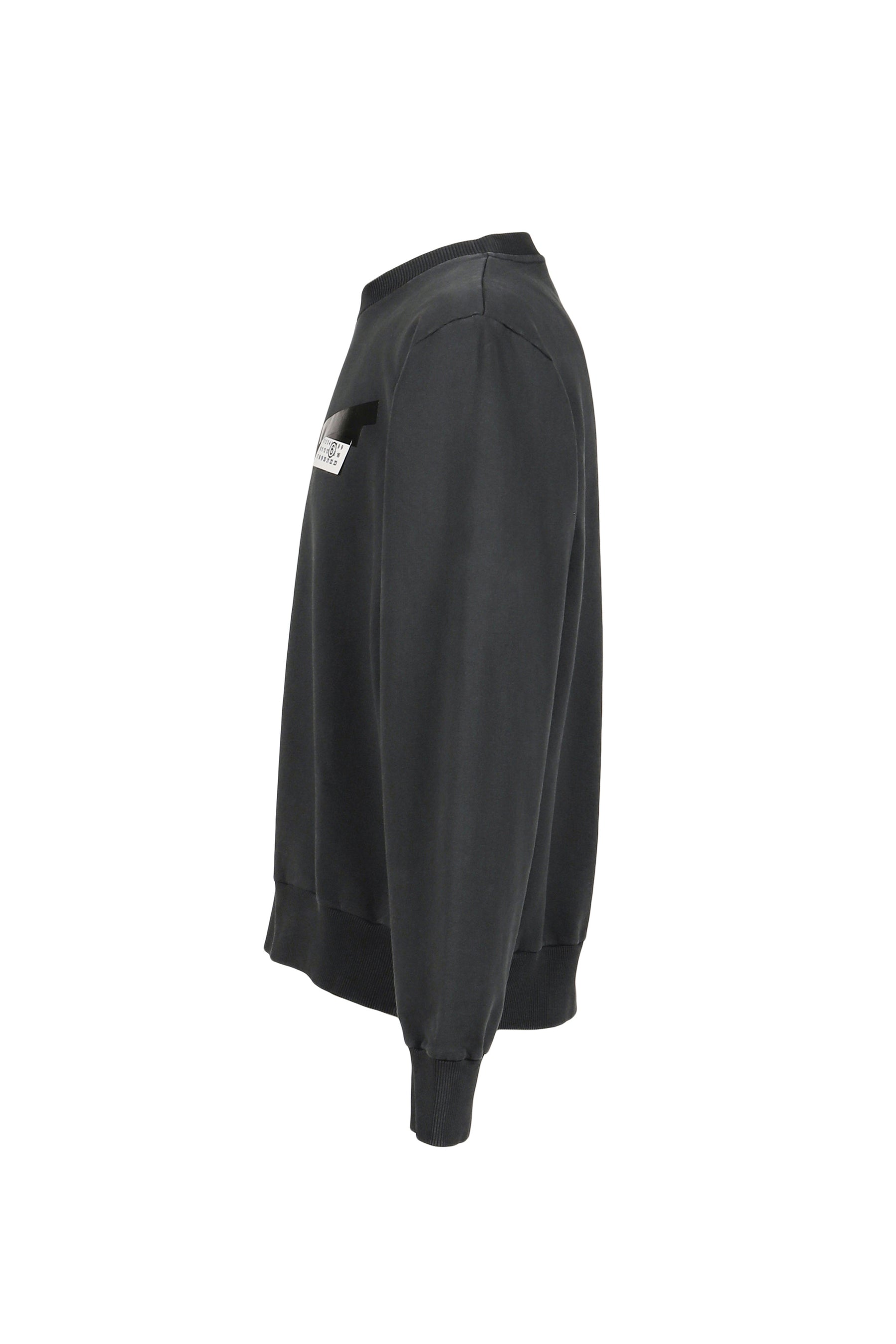 SWEATSHIRT / WASHED BLK