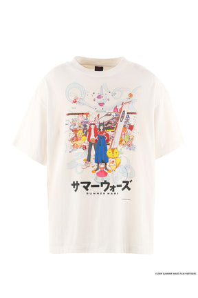 SG_SS TEE/SUMMER WARS / WHT