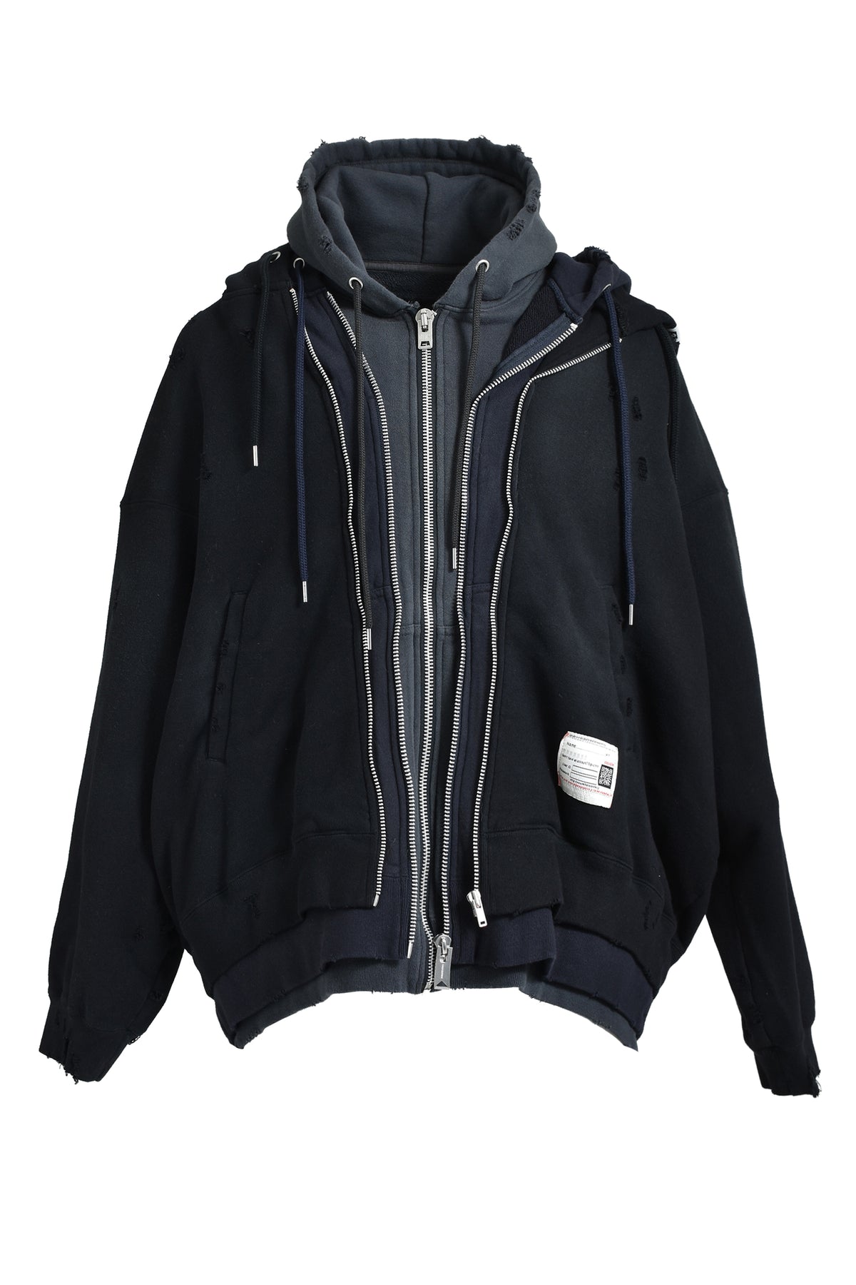 TRIPLE LAYERED PARKA / BLK