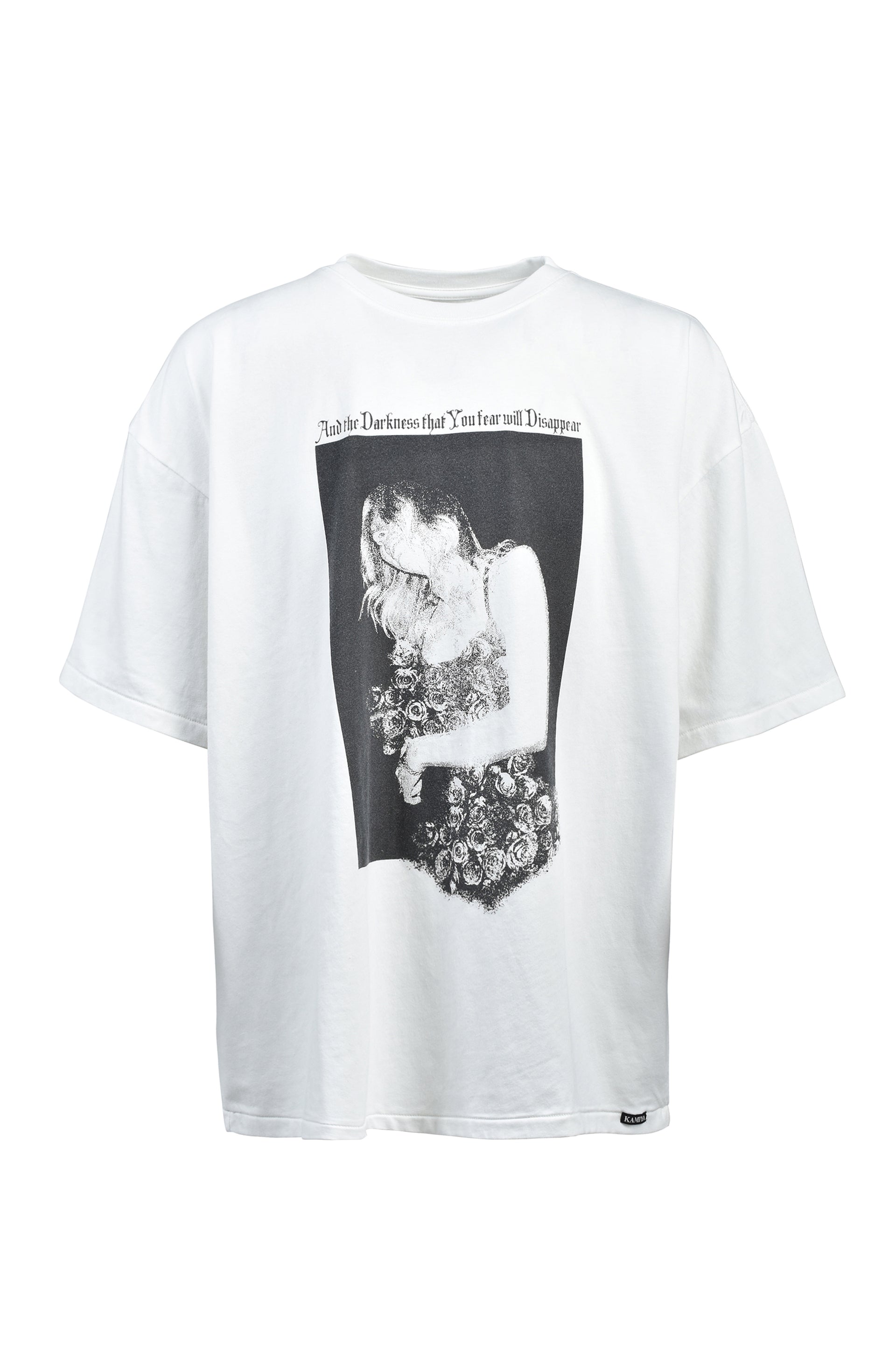 “SWEET SMILE” TEE T/C / WHT