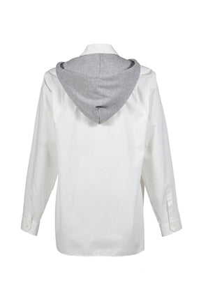 LONG-SLEEVED SHIRT / OFF WHT 