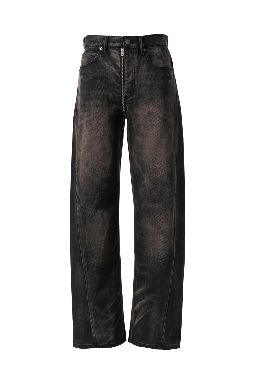 alexanderwang アレキサンダーワンFW24 BALLOON JEAN MOTO FRONT TO 