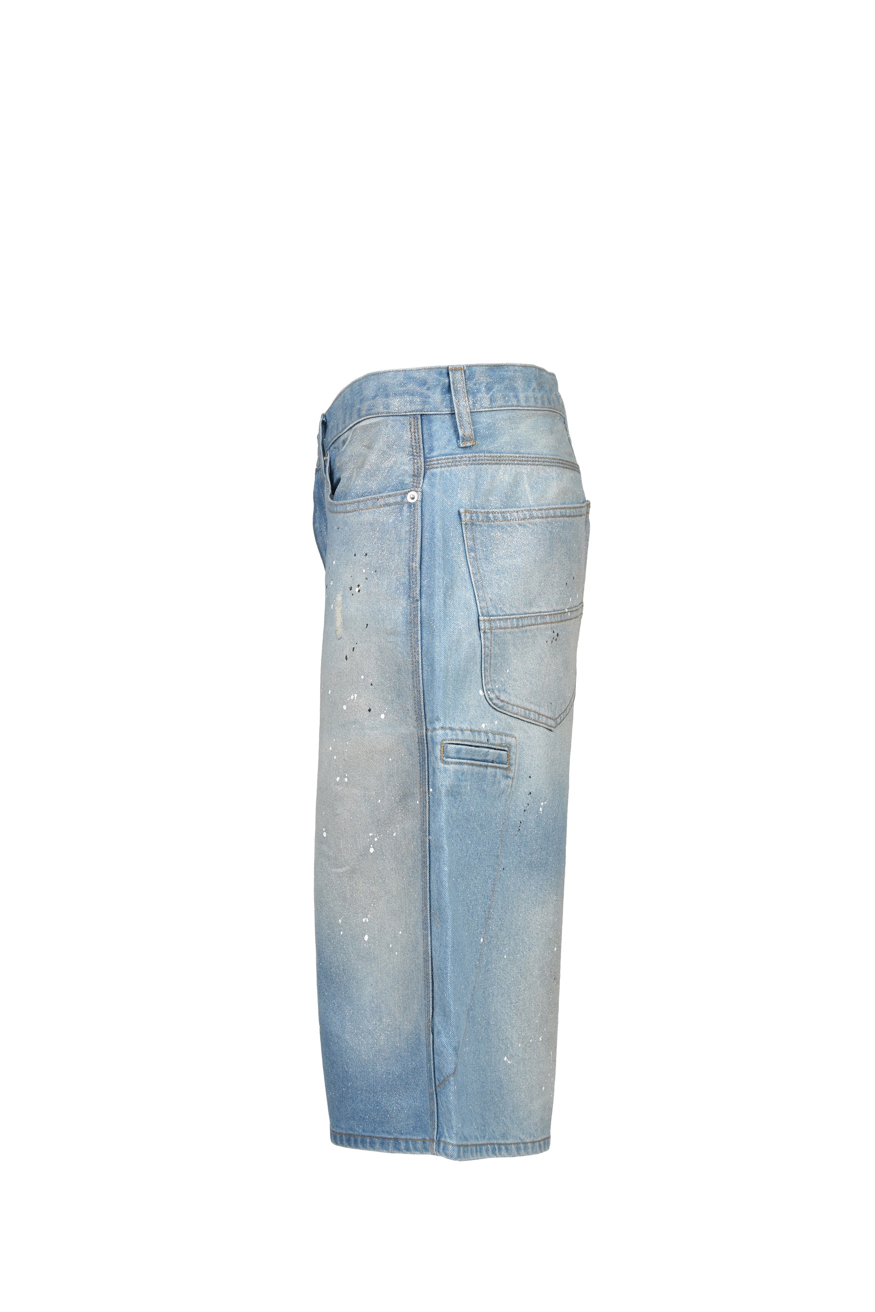 GLITTER DENIM SHORTS / IND
