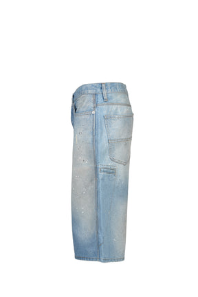 GLITTER DENIM SHORTS / IND