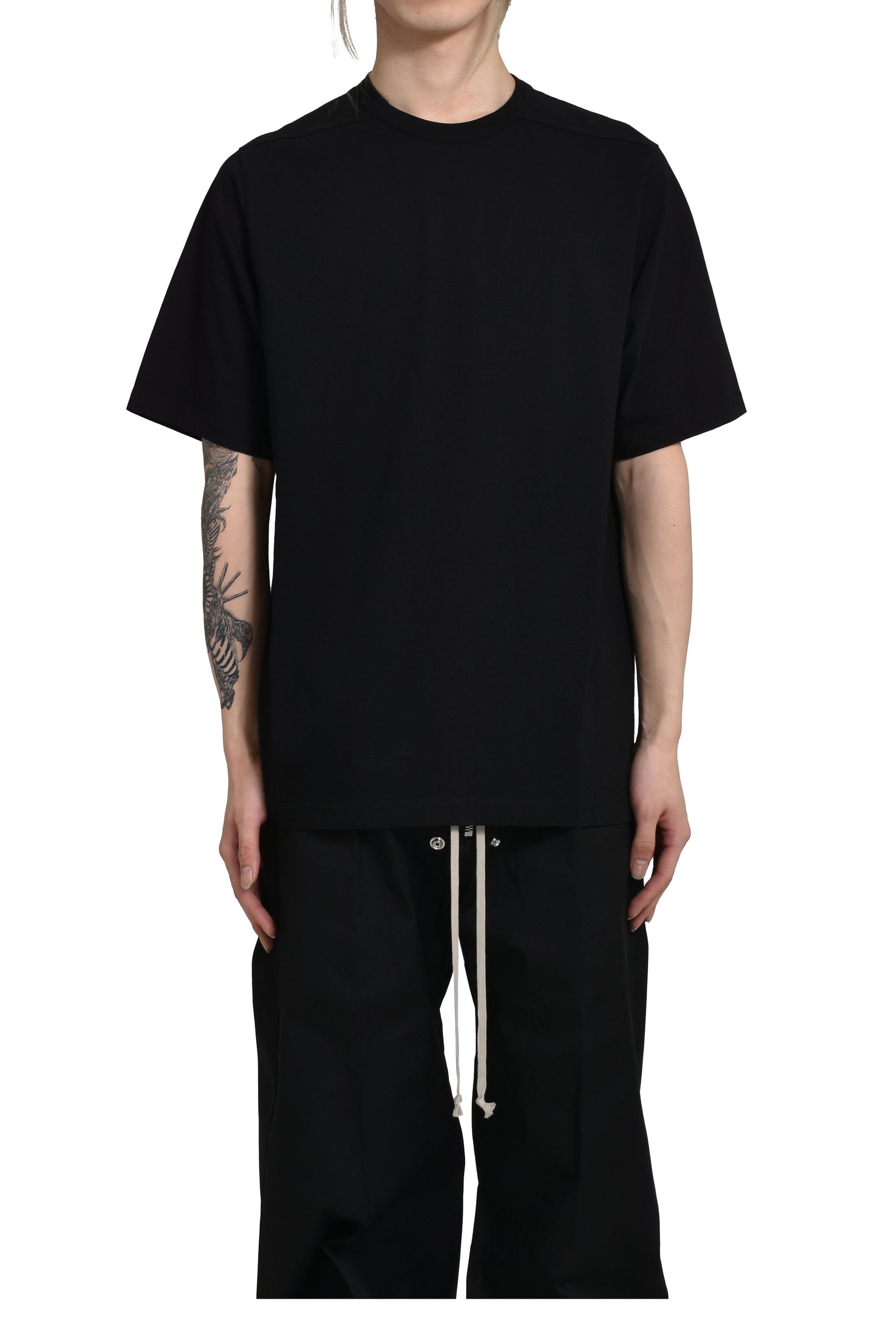 Rick Owens リックオウエンス　BRAD tee Rick Owens リックオウエンス SS25 BRAD T / BLK - NUBIAN