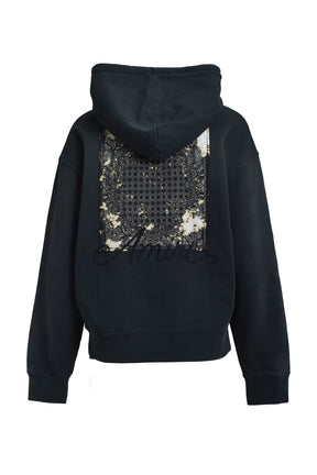 BLEACH BANDANA OS HOODIE / BLK 