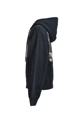 BLEACH BANDANA OS HOODIE / BLK 