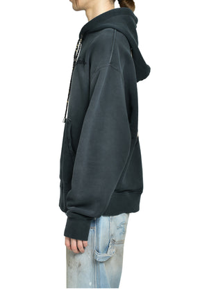 BLEACH BANDANA OS HOODIE / BLK 