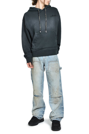 BLEACH BANDANA OS HOODIE / BLK 