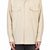 CONVERTIBLE COLLAR SHIRT / OAT MILK