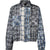 RHINESTONE CRAZY CHECK SHIRT / BLU