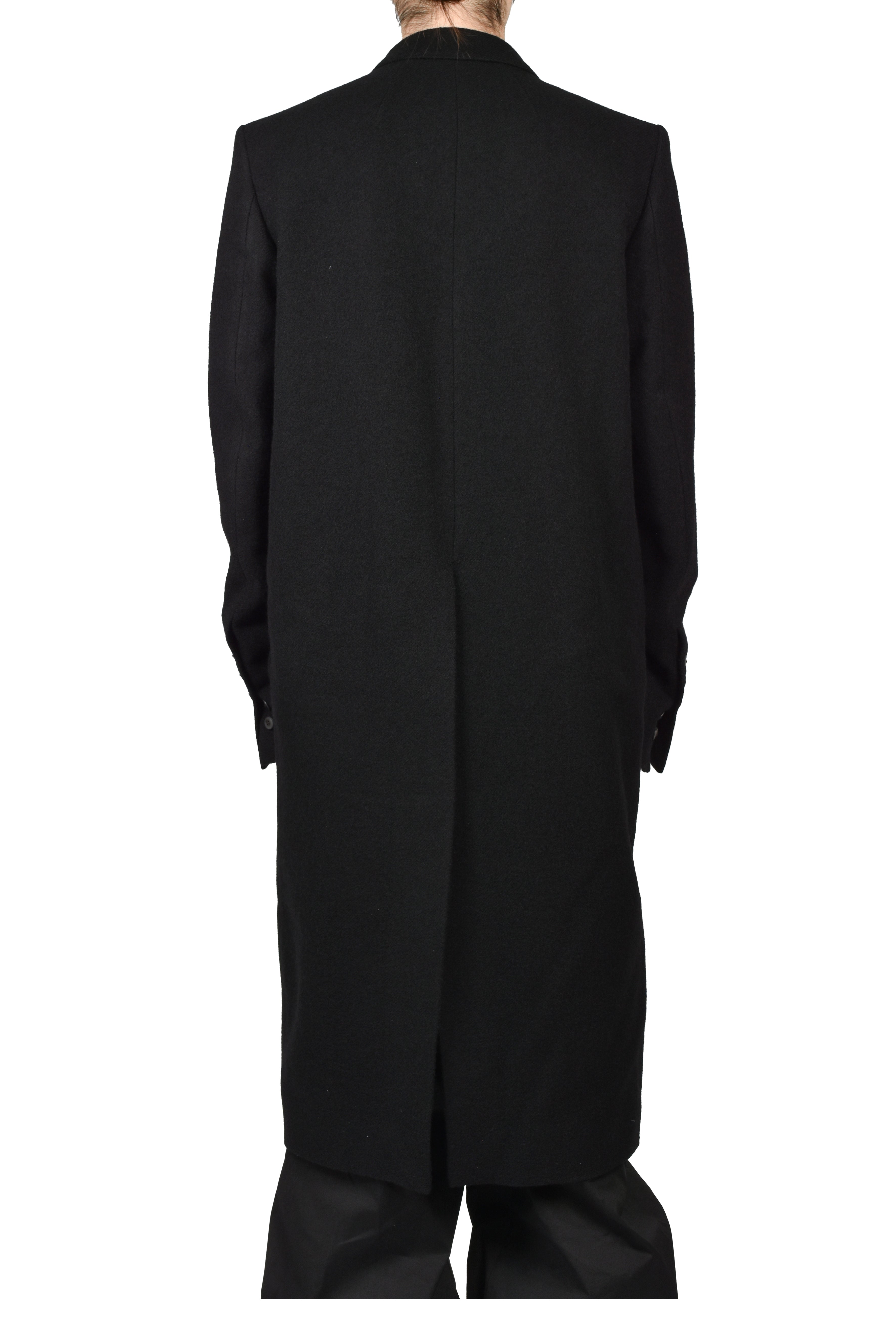 リックオウエンス　コート50 Rick Owens リック オウエンス FW26 CONCORDIAN COAT / BLK - NUBIAN