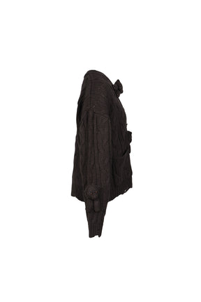 PINK HOUSE BEARS KNIT CARDIGAN / BLK