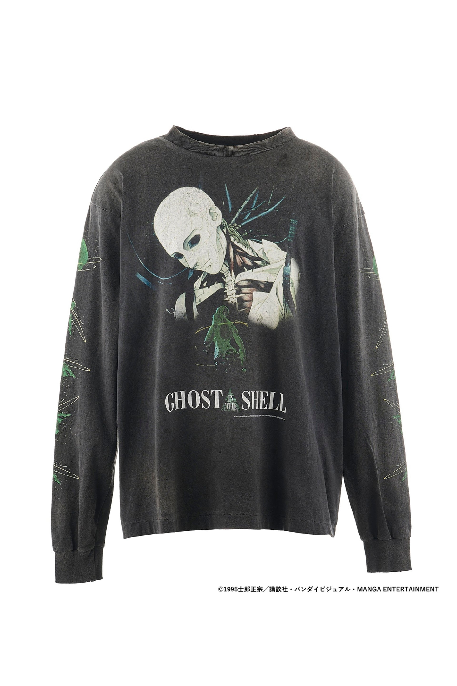 SAINT Mxxxxxx × 攻殻機動隊 GS_LS TEE/GITS / BLK