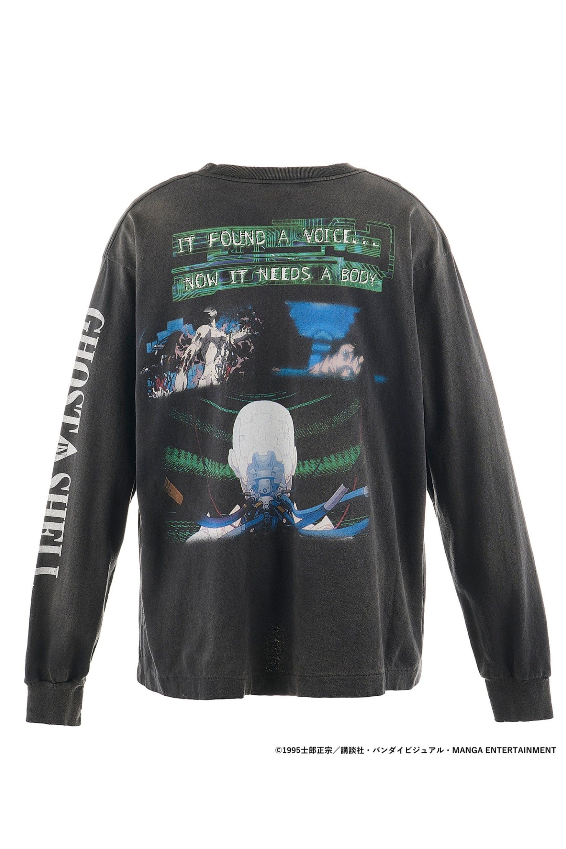 SAINT Mxxxxxx × 攻殻機動隊 GS_LS TEE/ILYA GITS / BLK