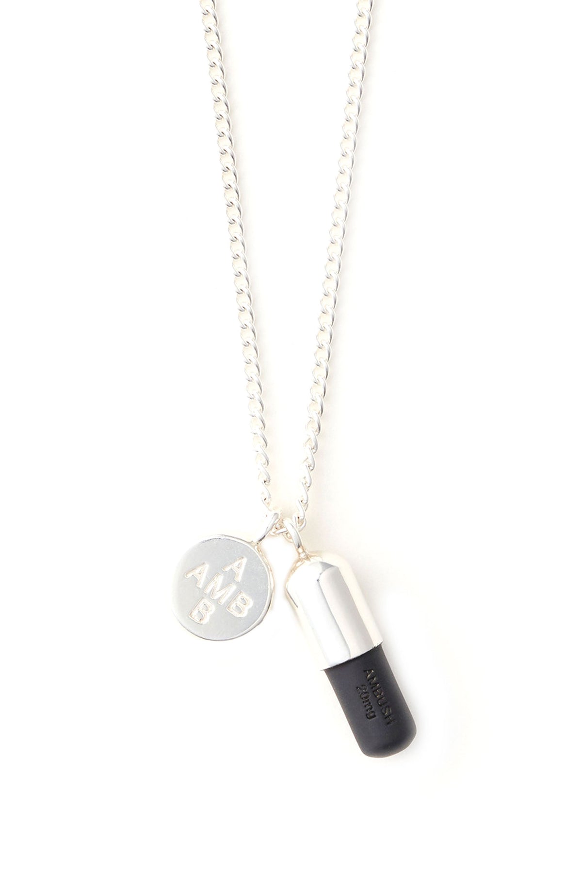 PILL CHARM NECKLACE 2 / BLK