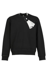 SWEATSHIRT / BLACK WHT