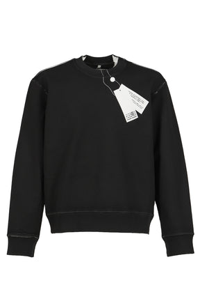 SWEATSHIRT / BLACK WHT