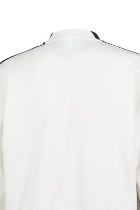 SWEATSHIRT / BLACK WHT