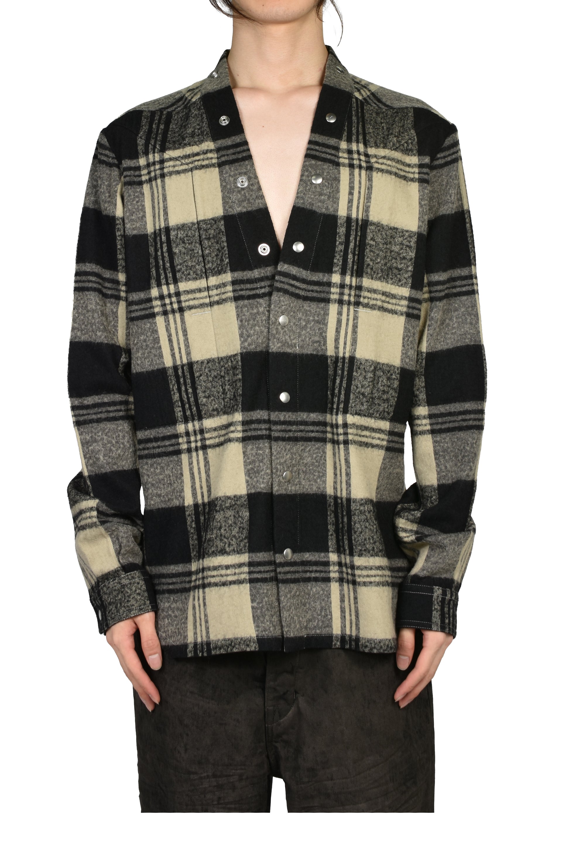 LARRY FOGPOCKET SHIRT / PEARL PLAID