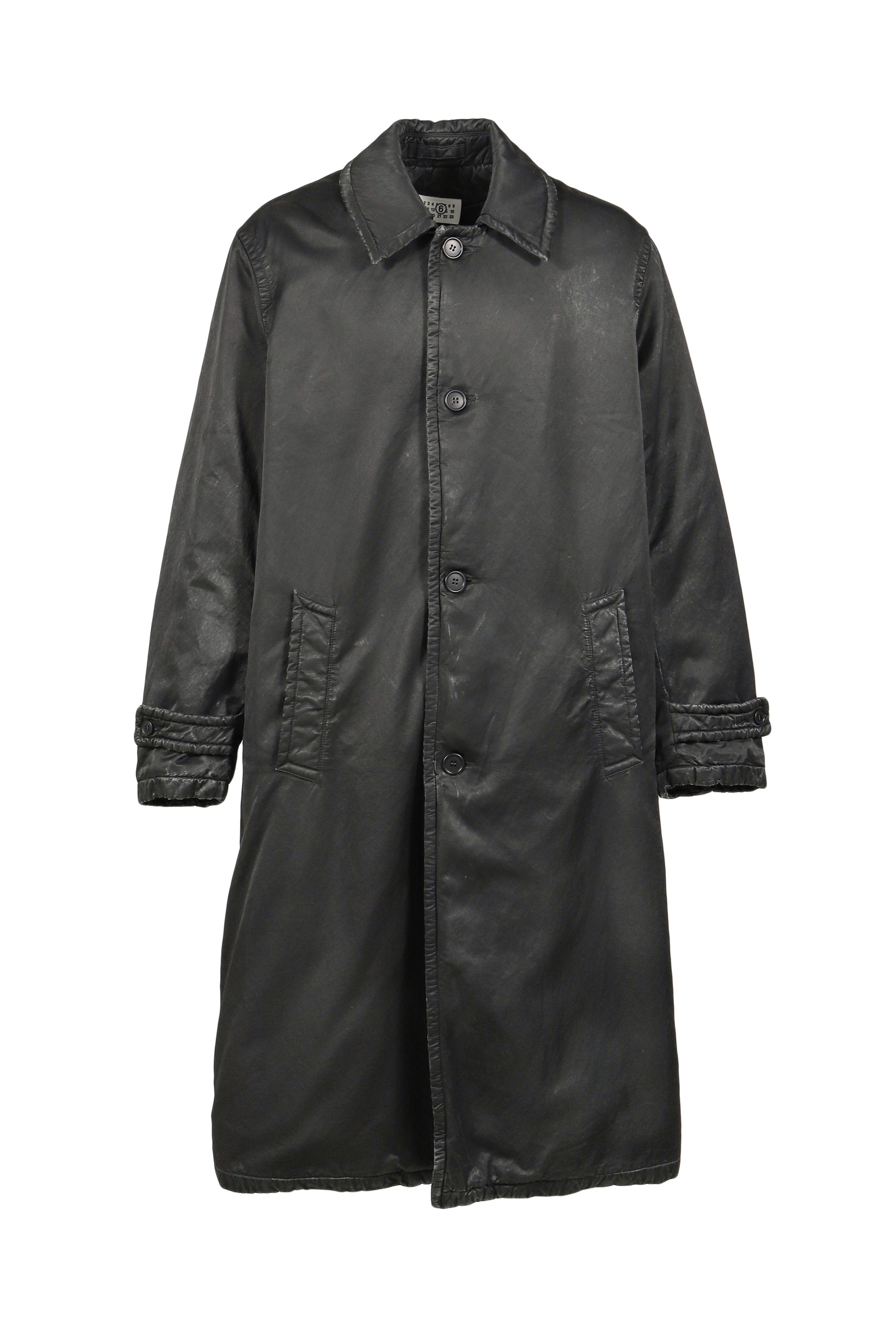COAT / WASHED BLACK 