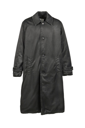 COAT / WASHED BLACK 