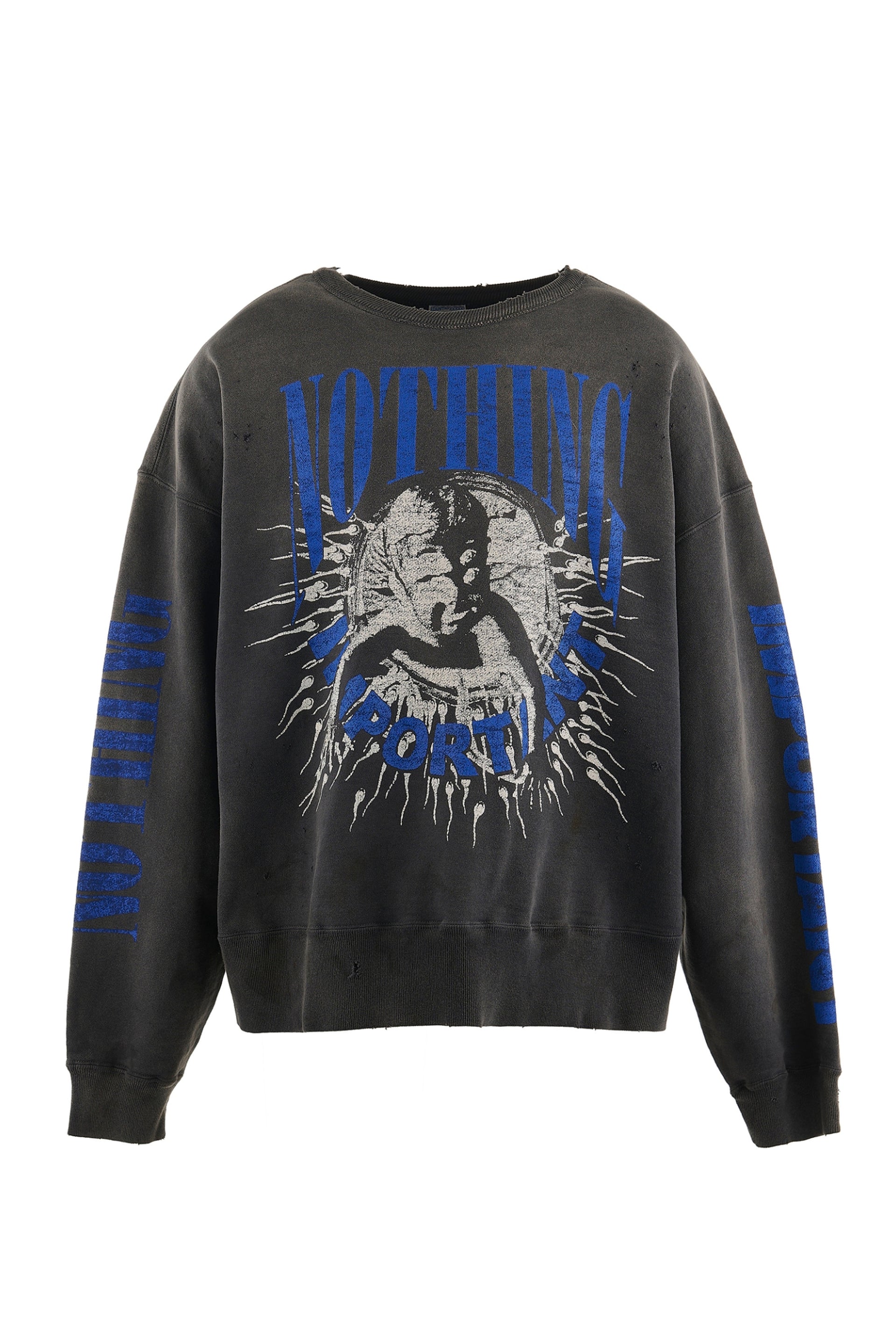 SAINT Mxxxxxx × Kosuke Kawamura KK_CRW SWT/NOTHNG IMP / BLK