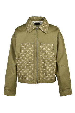 MA QUAD PANEL COT WORK JKT / THYME