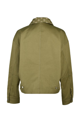MA QUAD PANEL COT WORK JKT / THYME