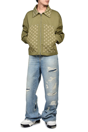 MA QUAD PANEL COT WORK JKT / THYME