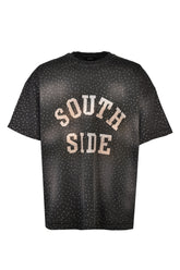 RHINESTONE WAPPEN TEE / BLK