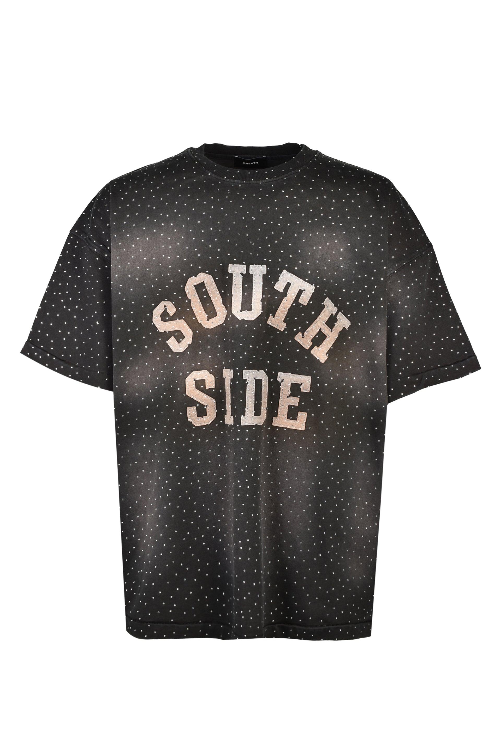 RHINESTONE WAPPEN TEE / BLK
