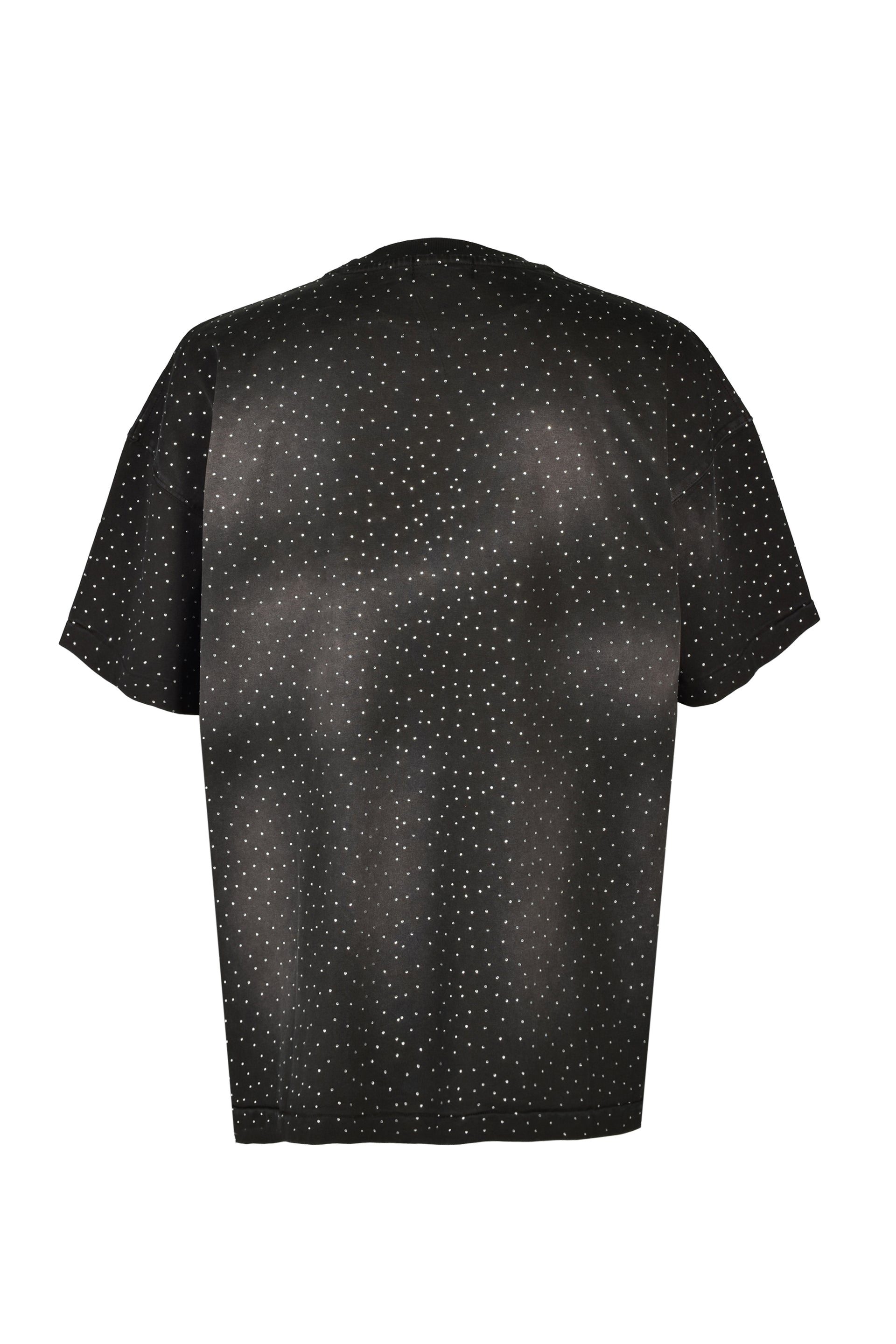 RHINESTONE WAPPEN TEE / BLK