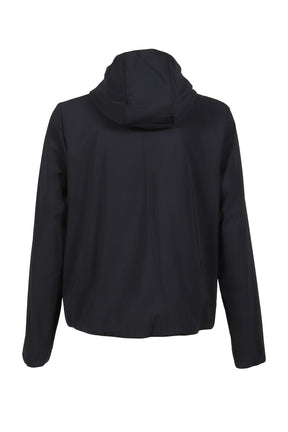 ZIP UP CARDIGAN / BLK