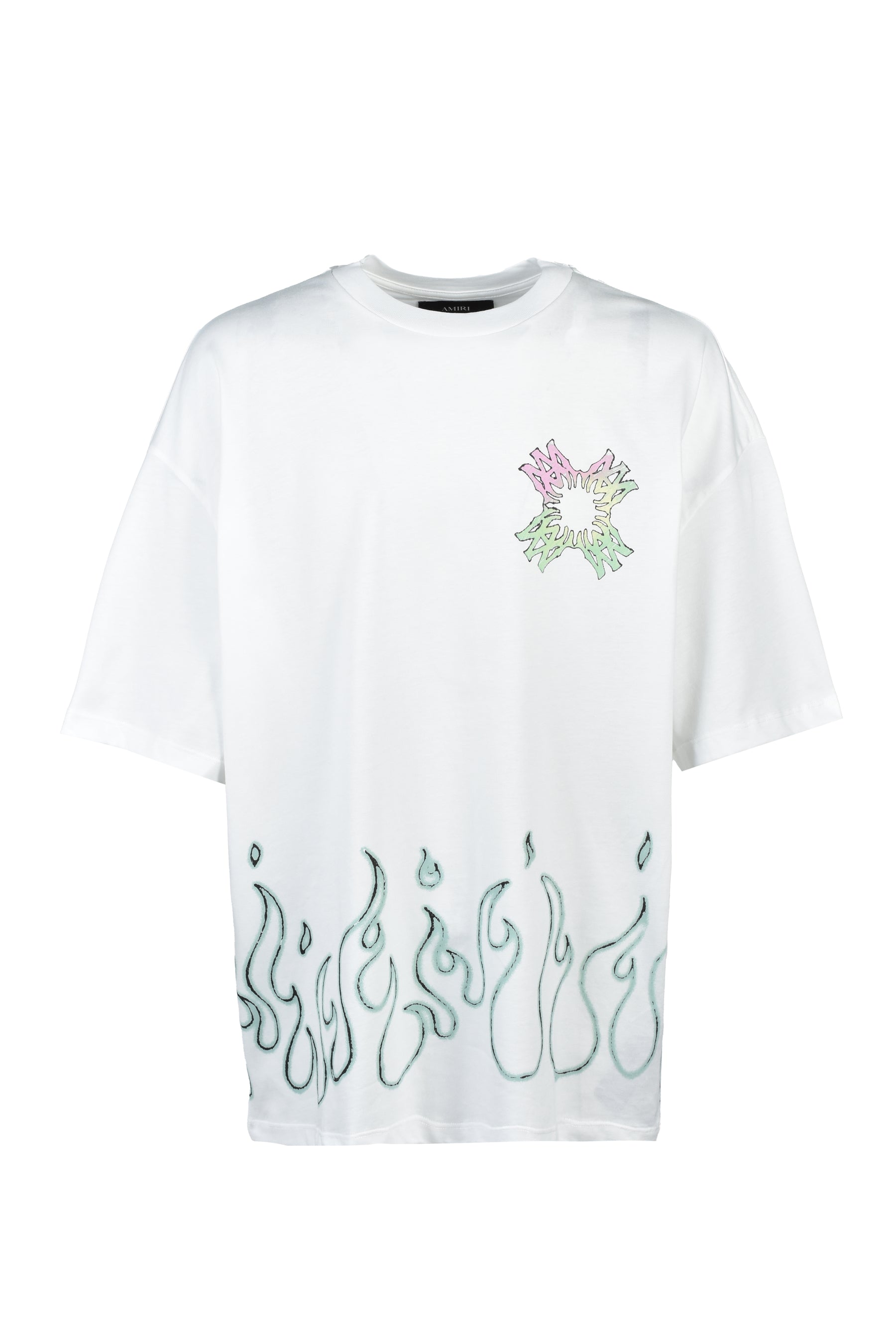 MA QUAD FLAMES LJ SKATE TEE / IVO