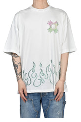 MA QUAD FLAMES LJ SKATE TEE / IVO