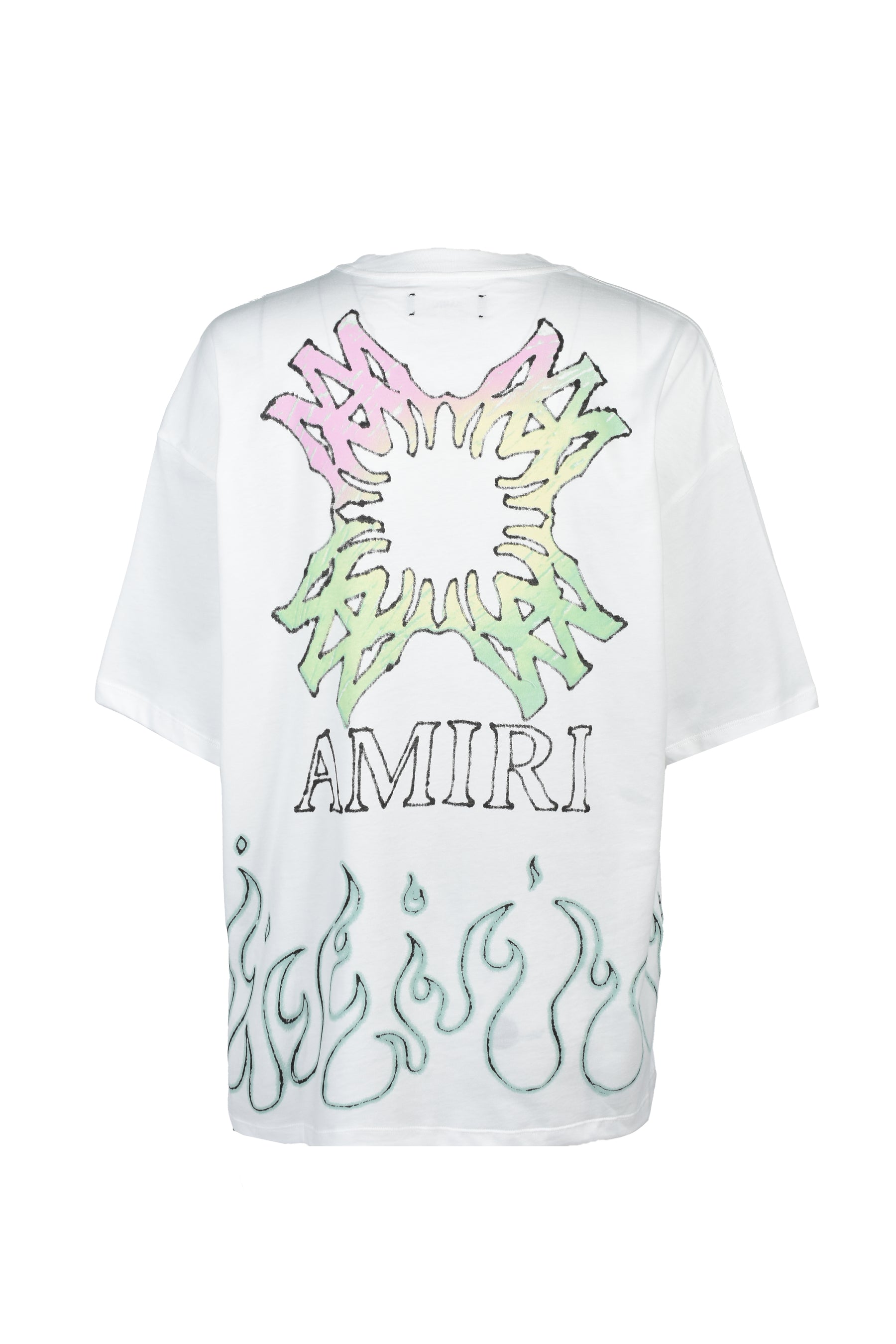 MA QUAD FLAMES LJ SKATE TEE / IVO