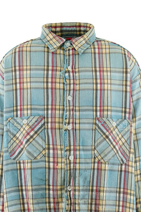 LM_FLANNEL SHIRT/MULTI / MULTI