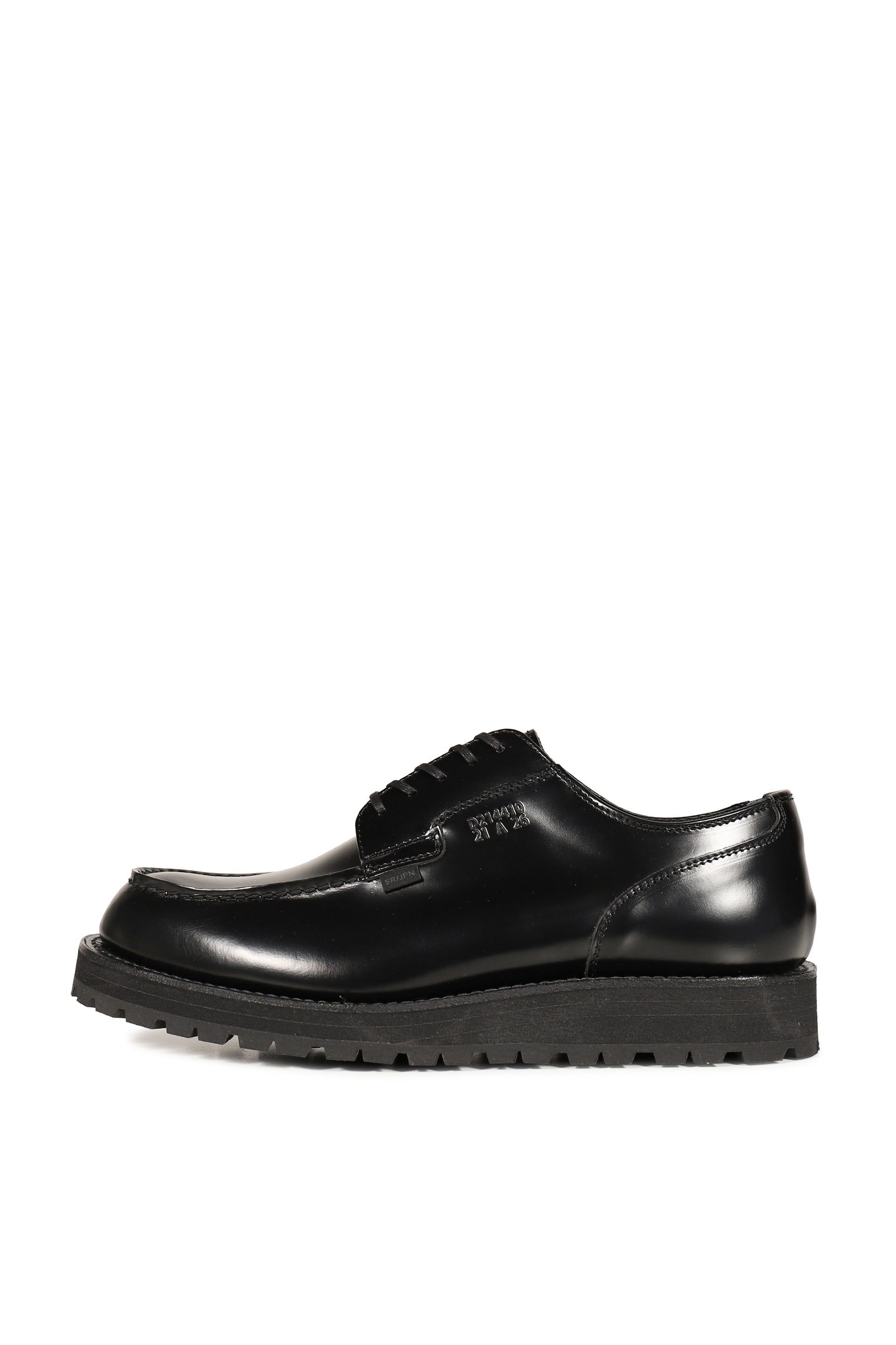 LEATHER SHOES / BLK