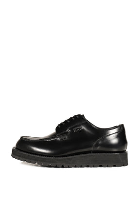 LEATHER SHOES / BLK
